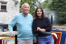Allen and Suzy Kelsall on board the Judith Mary