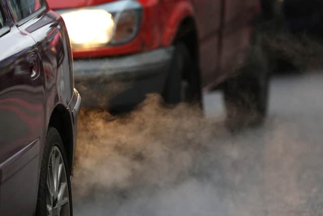 Traffic fumes are one of the major causes of pollution around schools. Photo: Peter Macdiarmid/Getty Images