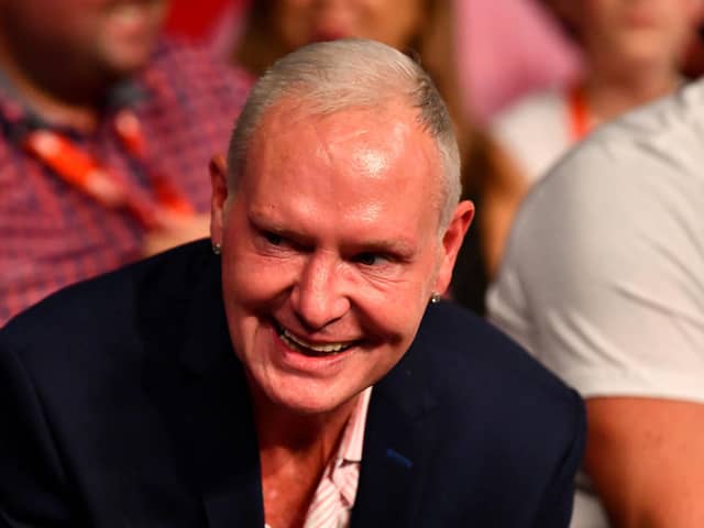 Football legend Paul Gascoigne has been a regular customer of late at Overseal Co-op. Photo: Justin Setterfield/Getty Images