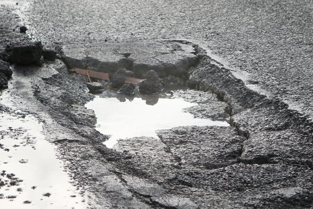 Potholes, near Buxton Water. Photo Jason Chadwick