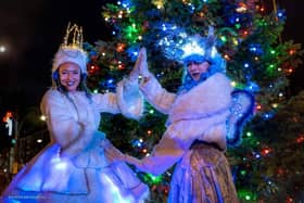 Buxton's Christmas lights switch on event will take place on Saturday November 19. Pic Roger Beverley.