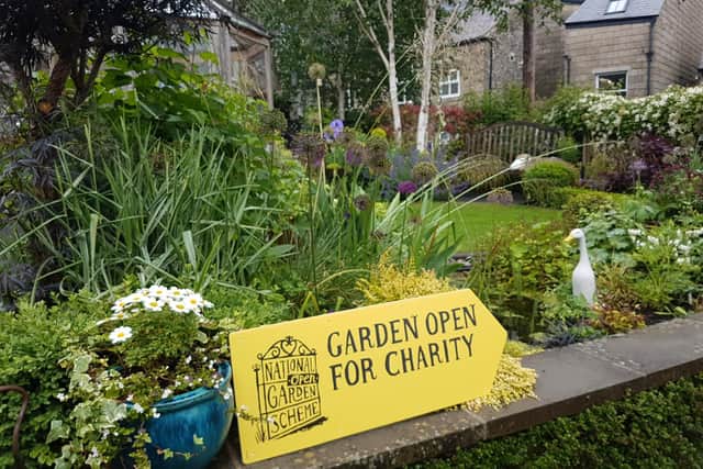 The Smithy garden, on Church Street in Buxton, will be open to visitors June 10-11.