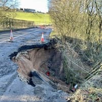 £1m to repair sink hole on B5470 Macclesfield Road