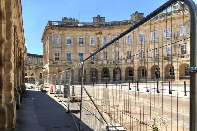 Ensana Health Spa Hotels say they will update on the Crescent's reopening date 'very soon'. Image: Explore Buxton