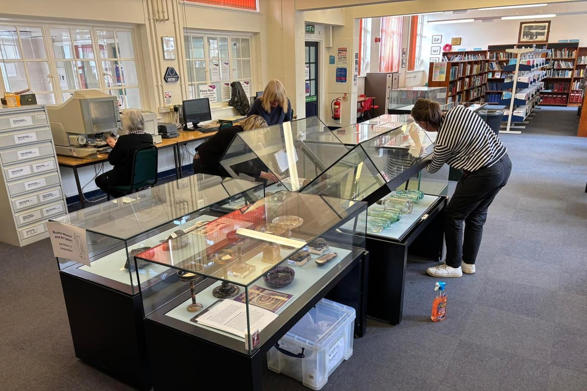 Buxton Library Inpost Ice Age glue, mermaids, ancient artefacts are just some of the things ...