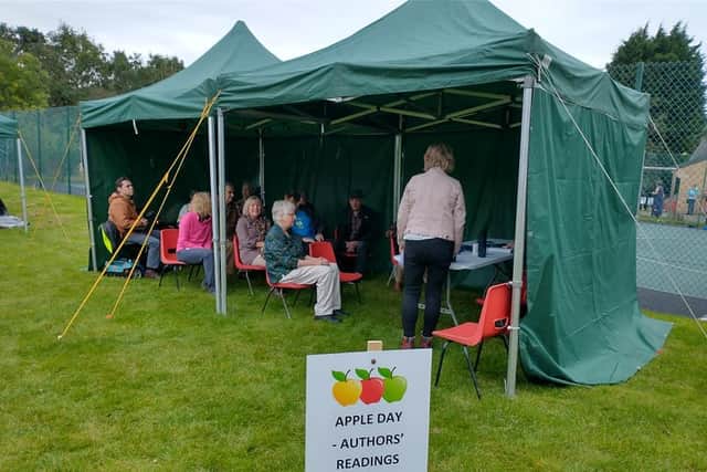 Hayfield's Apple Day attracted almost 1,000 people to the free event