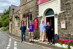 Robert Largan, MP, visits The Anglers Rest at Bamford.