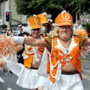 Fun in the Sun: The Billerettes entertain the crowds at the annual Bradwell Carnival.