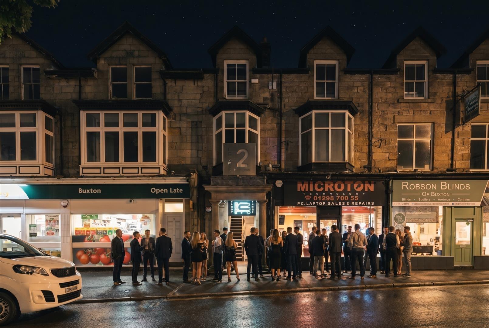 Home of Buxton’s Level 2 nightclub up for auction