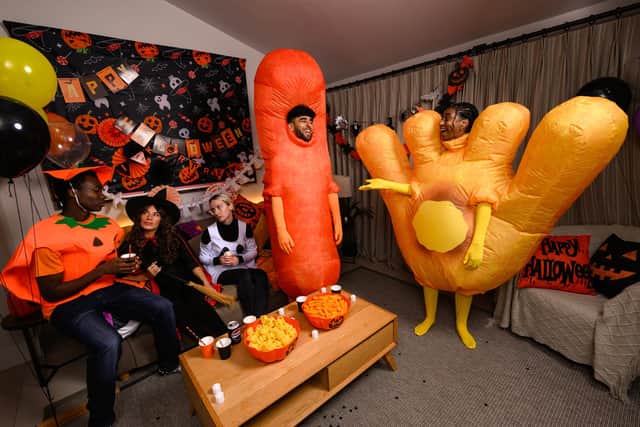 Fang-tastic! Walkers brings back its sell-out Scarily Giant Wotsits & Monster Munch Costumes in time for Halloween.