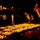 The Lake of Light memorial service will return to the Pavilion Gardens next month. Picture Thomas Theyer Foundation.