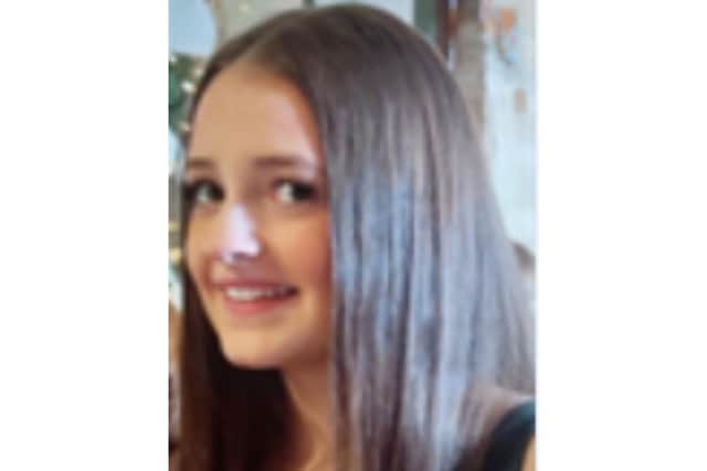 The 15-year-old was last seen outside her home in Chapel-en-le-Frith at about 9pm on Sunday 27 April.