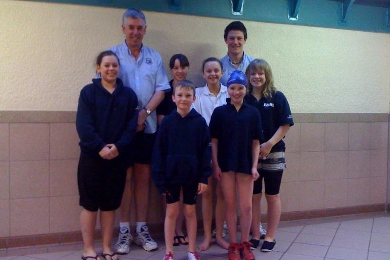 A group from Buxton Swimming Club gather during a club event. Are you pictured?