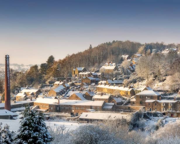 Ashley Franklin was also highly commended for his panorama of Milford in Derbyshire.