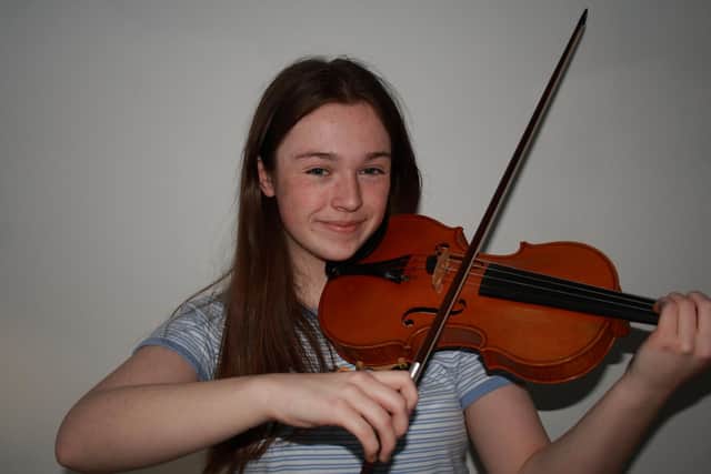 Georgina Bloomfield has earned a prestigious scholarship to the Royal Northern College of Music.