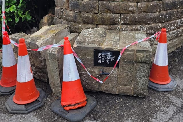 The driver caused “significant damage” to a wall at the site. Credit: Bakewell Cottage Nursing Home
