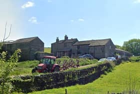 Barns in Birch Vale could become new dwellings. Photo google maps