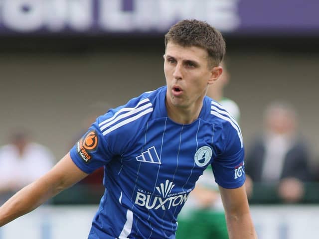 Tommy Elliott netted Buxton's only goal.