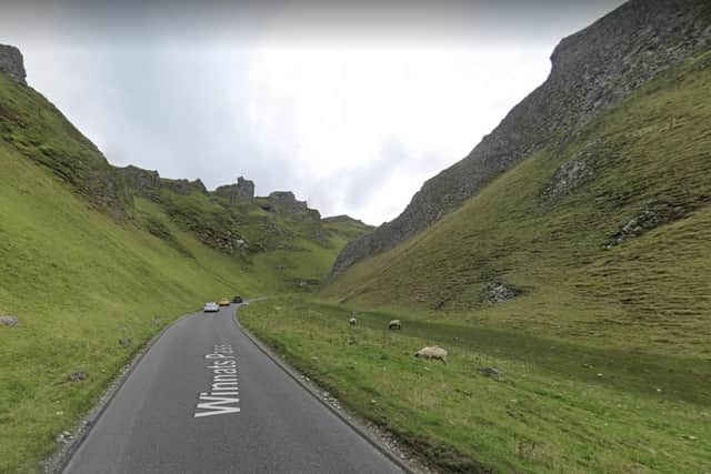 Winnats Pass is among the routes closed today.