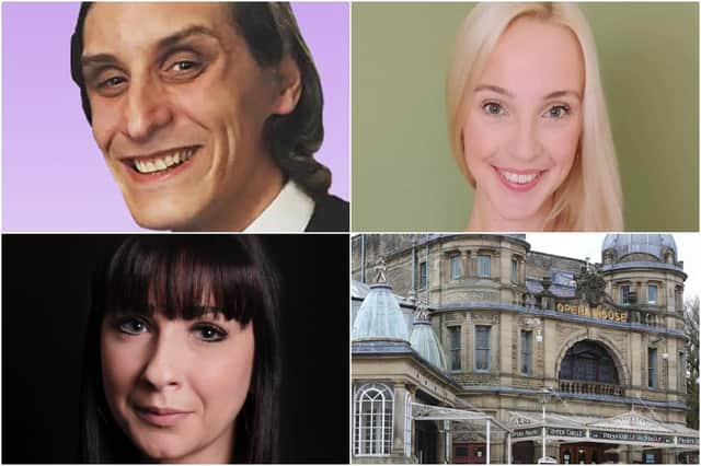 Craig Arme, Amanda Bonsall (right) and Rachael Louisa Bray will be appearing in A Sentinental Affair at Buxton Opera House on August 27 and 28, 2021.