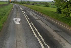 Derbyshire police say the Woodhead Pass has been closed after an accident in the early hours