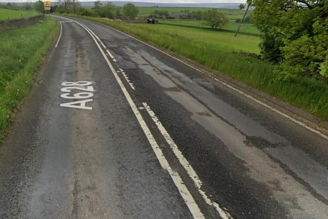 Derbyshire police say the Woodhead Pass has been closed after an accident in the early hours