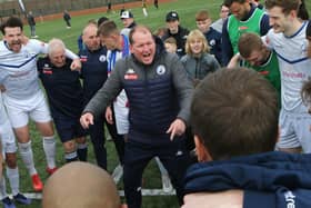 Steve Cunningham has stepped down from his role as Buxton boss, days after guiding them to promotion.