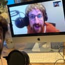 Dads Dave Gash left, and Greg Smith, have interviewed big names on their film based podcast - Dads on Film -  which has been going for almost a year