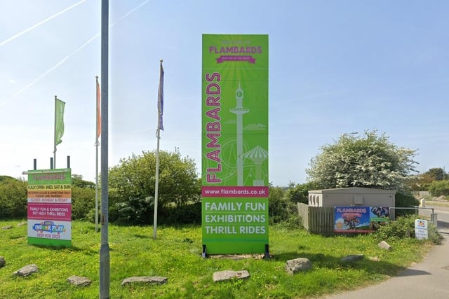 Flambards Theme Park, Helston, Cornwall, takes sixth place. Guests enjoy a below-average cost per ride at around £1.09. Analysis of TripAdvisor reviews reveals park guests frequently compliment its cost-effectiveness, with over one in six mentioning the word “free” (17%), the fourth-highest nationally, followed by “value” (14%).