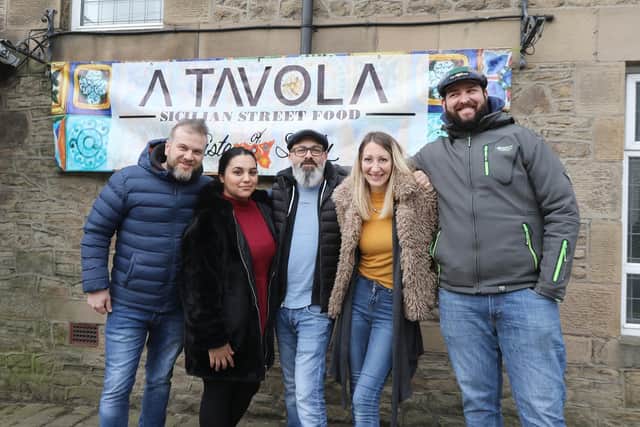 Partners Nicola Owen and Alessio Muccio are opening an Italian restaurant in the former Beehive, New Mills, with colleagues Roza Rumenova, Salvo Coluccio and Francesco Rizzo