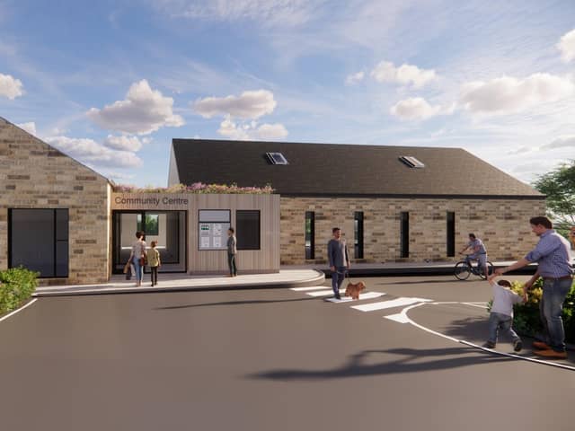 An artist's impression of how the new centre could look