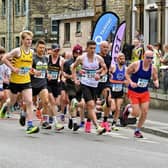 Runners in the Buxton Half Marathon 2023. Pic Bryan Dale