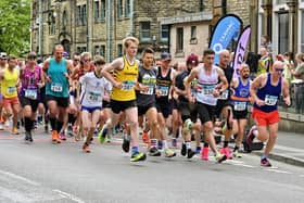 Runners in the Buxton Half Marathon 2023. Pic Bryan Dale