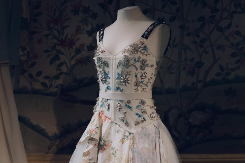 The fashion collection shows the design house's eye for detail.