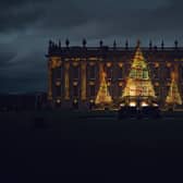 A new digital projection show will light up the exterior of Chatsworth House this year (photo: India Hobson)