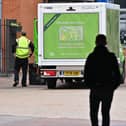 A delivery from the Asda supermarket  (Photo by PAUL ELLIS/AFP via Getty Images)