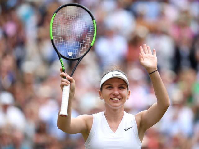 Simona Halep should defend her Wimbledon 2019 title during a great sporting summer. (Photo by Laurence Griffiths/Getty Images)