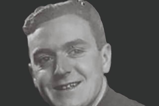 A photo of Derek during WW2