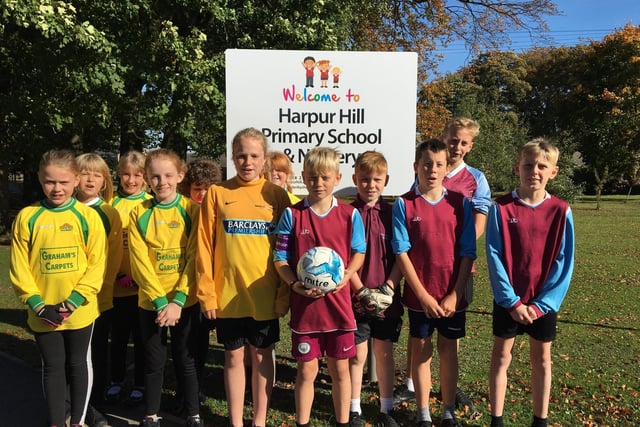 Harpur Hill Primary School are awarded funding from Persimmon Homes’ Community Champions scheme.