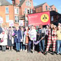 Derbyshire Unison Rally Campaigners In Chesterfield Opposed To Derbyshire County Council'S Proposed Adult Social Care Saving Plans