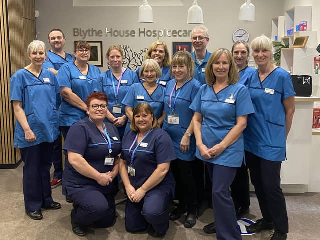 The Blythe House Hospicecare nurses. Pic submitted