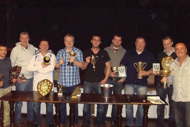 Buxton Pool League prize-winners. Photo contributed.