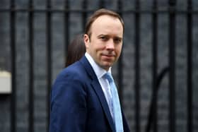Health Secretary Matt Hancock (pic: Chris J Ratcliffe/Getty Images)