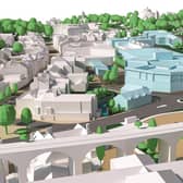 An artist's impression as part of the council's bid for the Future High Streets fund