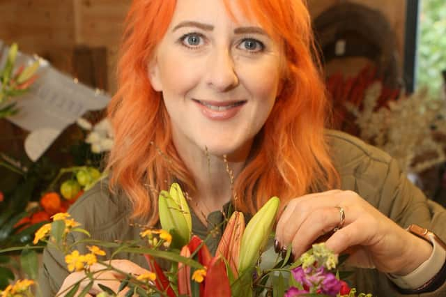 Award winning florist Alexa Mather. Photo Jason Chadwick