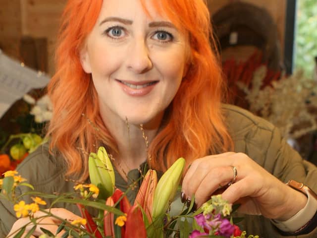 Award winning florist Alexa Mather. Photo Jason Chadwick