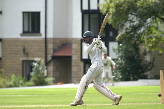 Rami Goli on his way to 92 runs against Holmesfield.