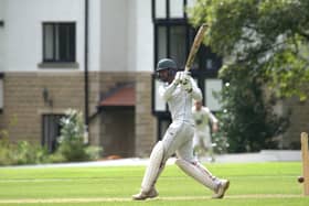 Rami Goli on his way to 92 runs against Holmesfield.