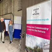 Volunteers from the Vision4Whaley steering group promoting the consultation for the new neighbourhood plan.