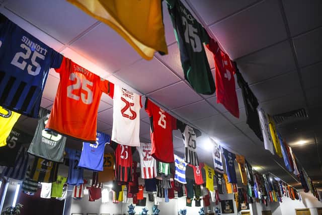 Hundreds of clubs paid tribute to Matlock's Jordan Sinnott. (Photo: SWNS).